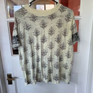 Free People Pattern T-shirt